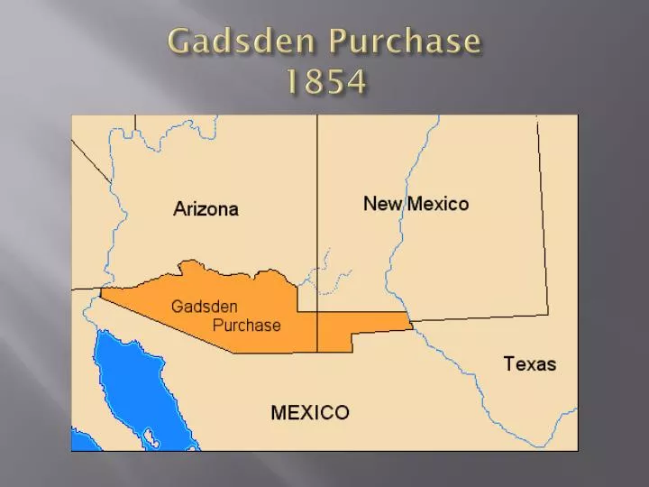 gadsden purchase 1854