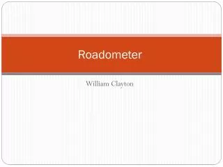 Roadometer