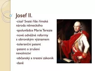 josef ii