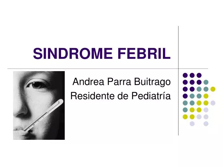 sindrome febril