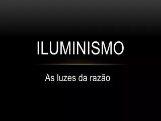 iluminismo