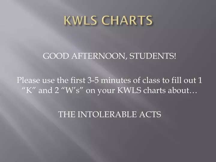 kwls charts