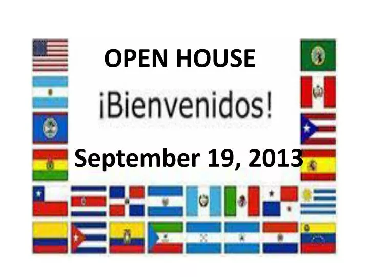 open house september 19 2013