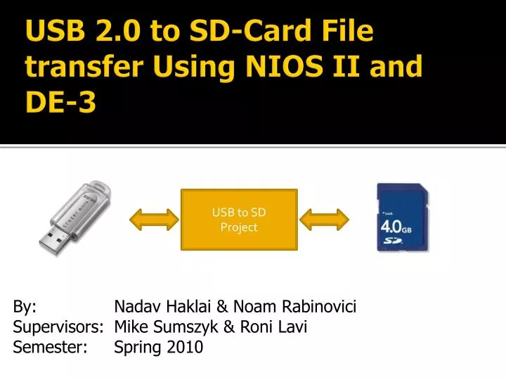 usb 2 0 to sd card file transfer using nios ii and de 3
