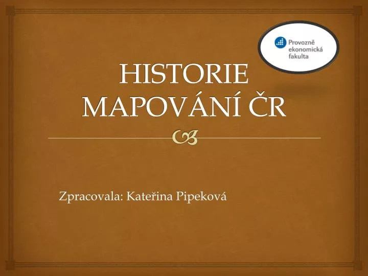 historie mapov n r