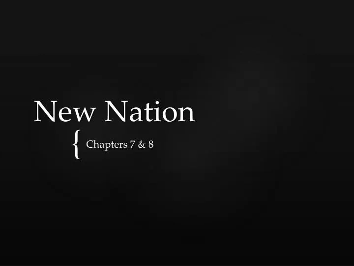 new nation