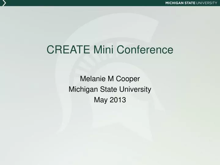 create mini conference