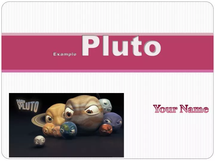 example pluto