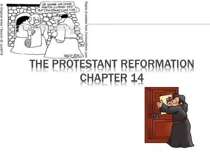 the protestant reformation chapter 14