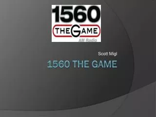 1560 The Game