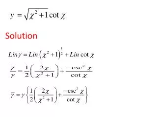 solution