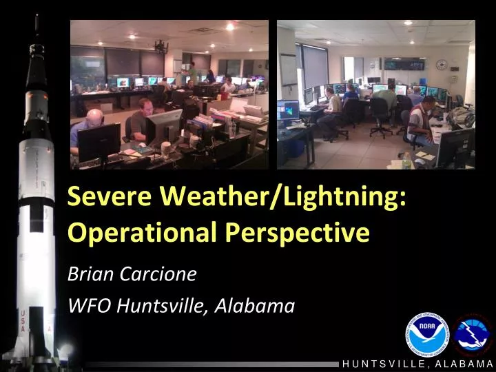 severe weather lightning operational perspective