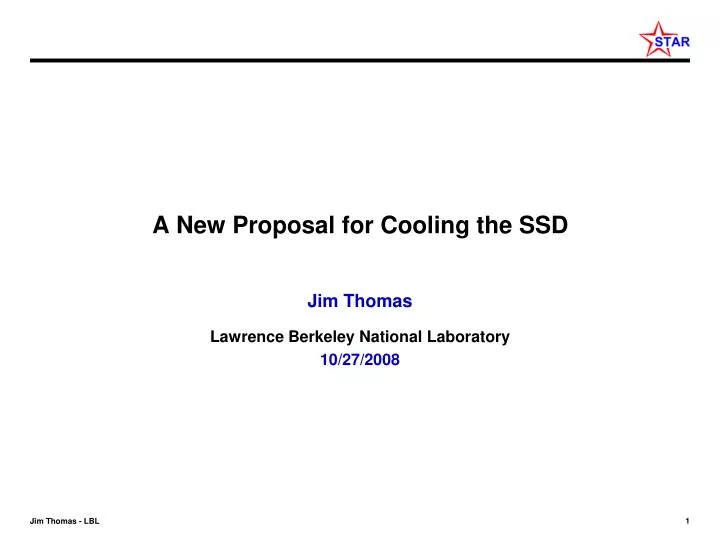 a new proposal for cooling the ssd