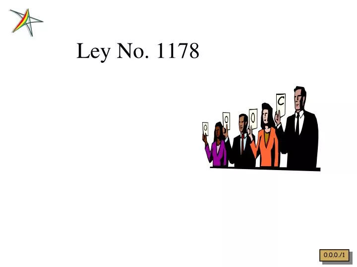 ley no 1178