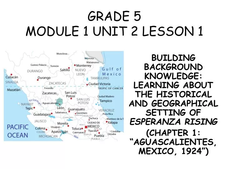 grade 5 module 1 unit 2 lesson 1