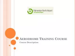 Aerodrome Training Course