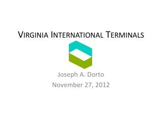 Virginia International Terminals