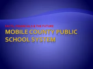 Mobile County public School system