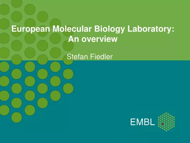european molecular biology laboratory an overview