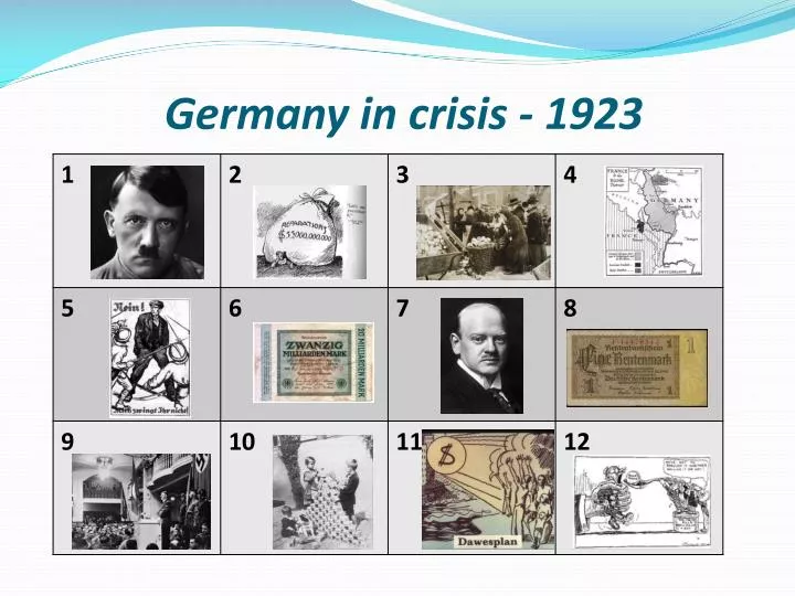germany in crisis 1923
