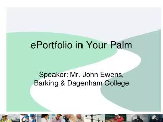 ePortfolio in Your Palm