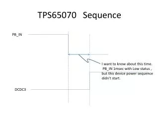 TPS65070 Sequence