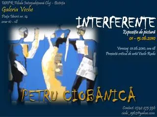 petru ciob nic