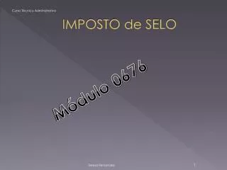imposto de selo