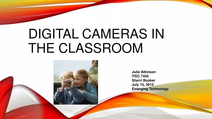 digital cameras in the classroom
