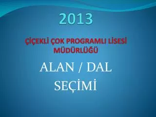 2013 ekl ok programli l ses m d rl