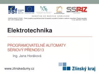 programovateln automaty s riov p enos13