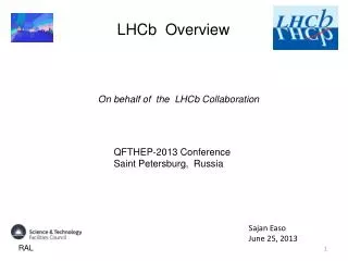 LHCb Overview