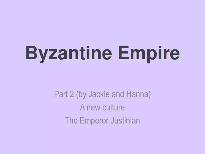 byzantine empire