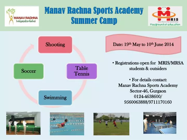 manav rachna sports academy summer camp