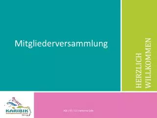 mitgliederversammlung