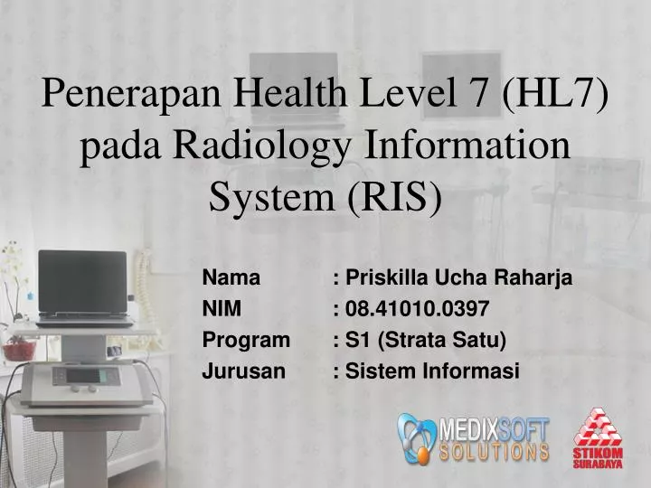 penerapan health level 7 hl7 pada radiology information system ris