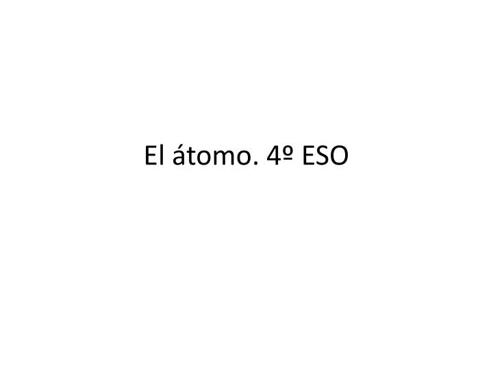 el tomo 4 eso