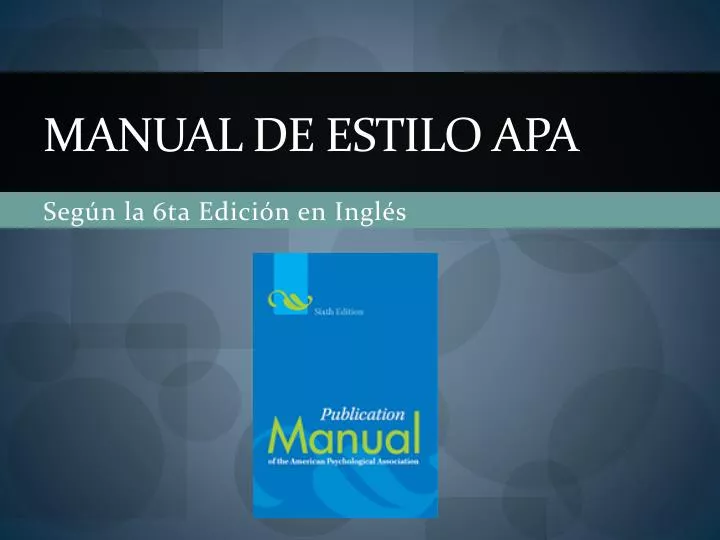 manual de estilo apa