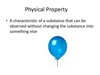 physical property