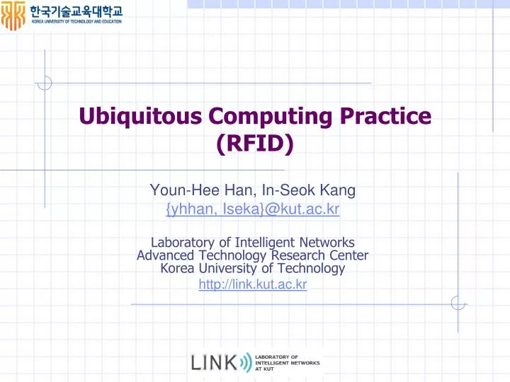 ubiquitous computing practice rfid