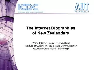 The Internet Biographies of New Zealanders