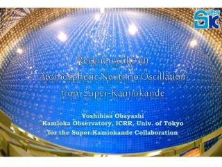 Recent results on Atomospheric Neutrino Oscillation from Super-Kamiokande