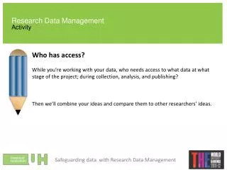 Research Data Management Activity