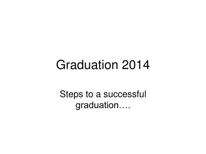 graduation 2014