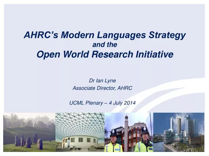 ahrc s modern languages strategy and the open world research initiative