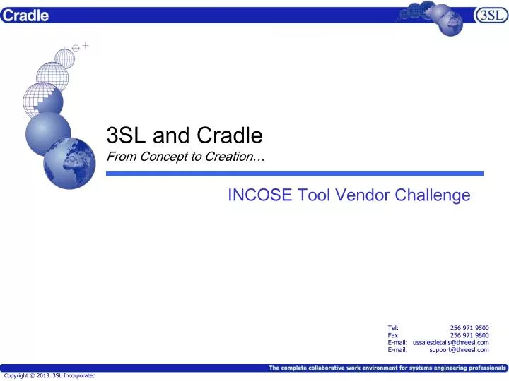 3sl and cradle from concept to creation