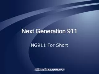 Next Generation 911