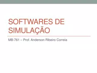 softwares de simula o