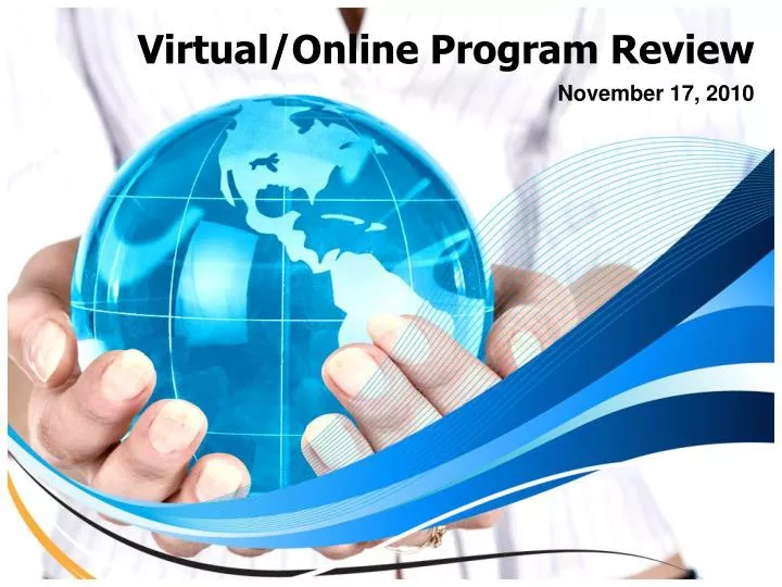 virtual online program review