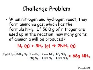 Challenge Problem